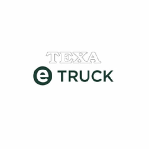 TEXA E TRUCK Logo (USPTO, 03/22/2017)