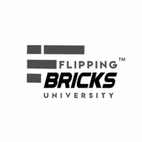 FLIPPING BRICKS UNIVERSITY Logo (USPTO, 30.06.2017)