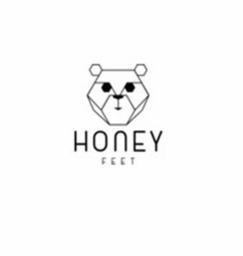 HONEY FEET Logo (USPTO, 11/17/2017)