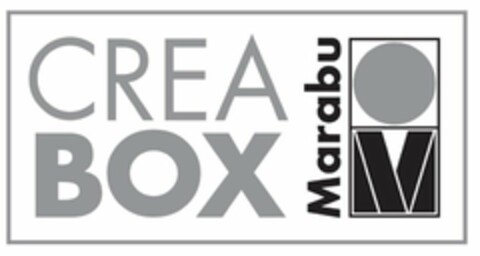 CREABOX MARABU M Logo (USPTO, 01/19/2018)