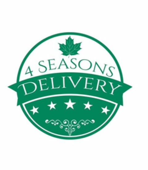 4 SEASONS DELIVERY Logo (USPTO, 04/24/2018)