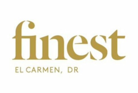 FINEST EL CARMEN, DR Logo (USPTO, 11.05.2018)