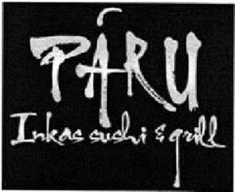 PÁRU INKAS SUSHI & GRILL Logo (USPTO, 11.07.2018)