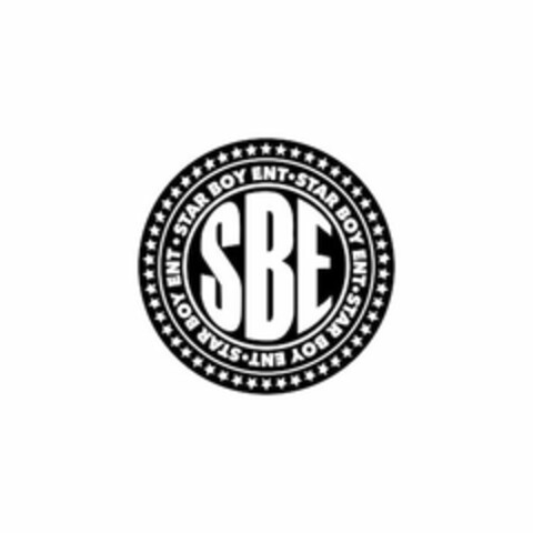 STAR BOY ENT SBE Logo (USPTO, 22.09.2018)