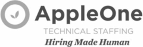 APPLEONE TECHNICAL STAFFING HIRING MADEHUMAN Logo (USPTO, 24.09.2018)