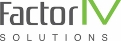 FACTOR IV SOLUTIONS Logo (USPTO, 27.09.2018)