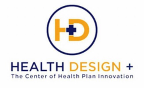 HD HEALTH DESIGN + THE CENTER OF HEALTHPLAN INNOVATION Logo (USPTO, 07.03.2019)