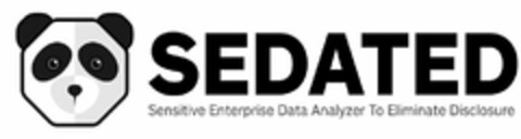 SEDATED SENSITIVE ENTERPRISE DATA ANALYZER TO ELIMINATE DISCLOSURE Logo (USPTO, 08.05.2019)