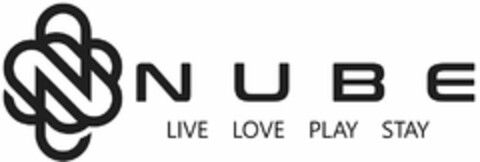 NUBE LIVE LOVE PLAY STAY Logo (USPTO, 21.05.2019)