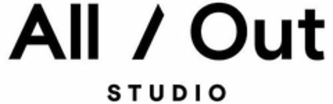 ALL OUT STUDIO Logo (USPTO, 30.05.2019)