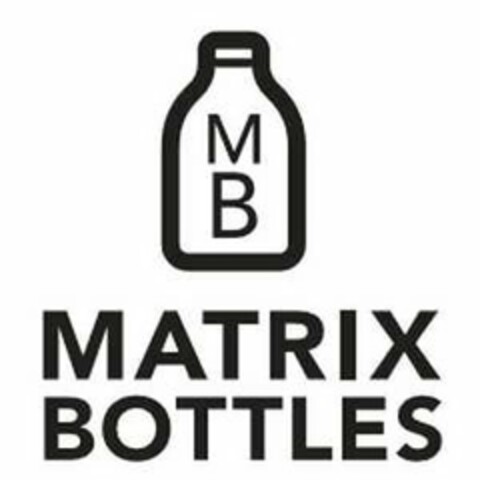 MATRIX BOTTLES MB Logo (USPTO, 06/25/2019)