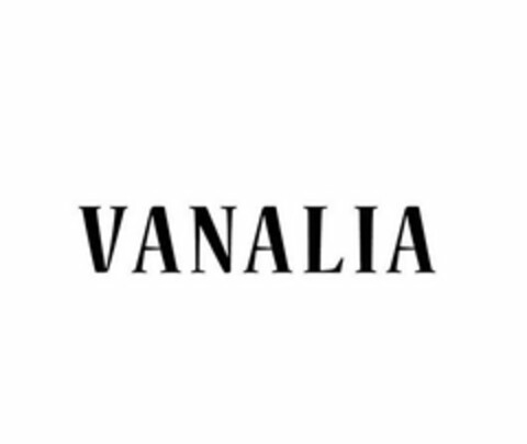 VANALIA Logo (USPTO, 10/31/2019)