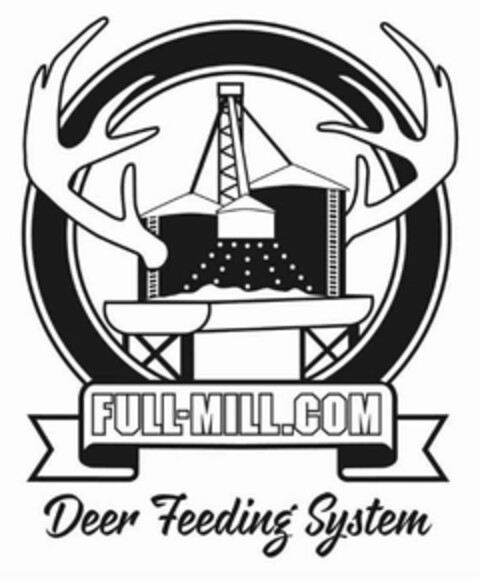 FULL-MILL.COM DEER FEEDING SYSTEM Logo (USPTO, 01/08/2020)