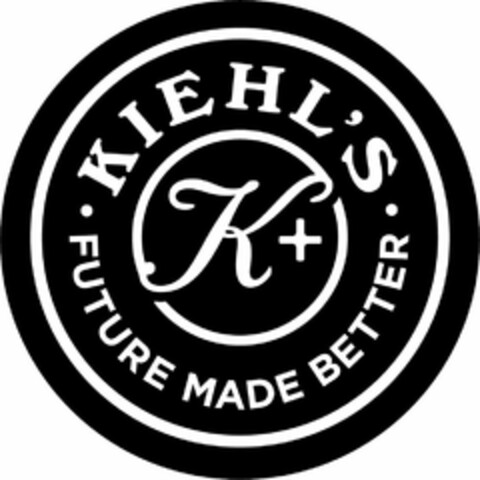 · KIEHL'S · K+ FUTURE MADE BETTER Logo (USPTO, 10.02.2020)