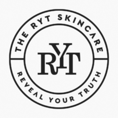 RYT THE RYT SKINCARE REVEAL YOUR TRUTH Logo (USPTO, 21.02.2020)