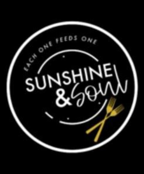 EACH ONE FEEDS ONE SUNSHINE & SOUL Logo (USPTO, 25.06.2020)