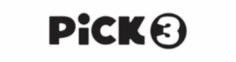 PICK 3 Logo (USPTO, 06.08.2020)