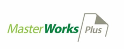 MASTERWORKS PLUS Logo (USPTO, 17.03.2009)