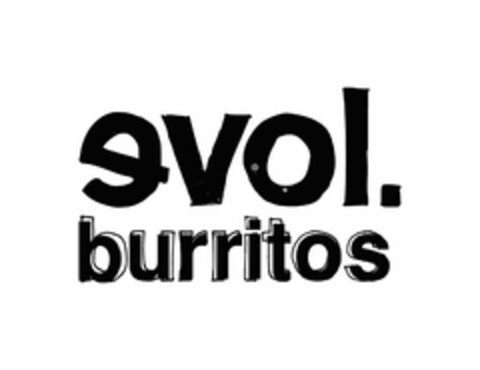 EVOL. BURRITOS Logo (USPTO, 06/25/2009)