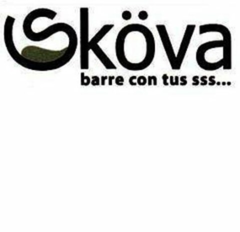 SKOVA BARRE CON LAS SSS... Logo (USPTO, 10.05.2010)