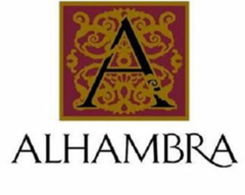 A ALHAMBRA Logo (USPTO, 15.06.2010)