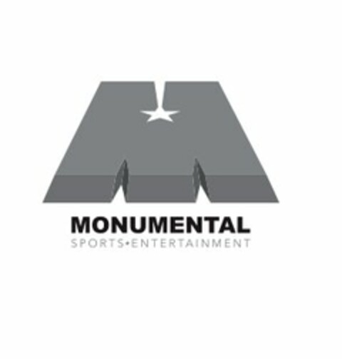 M MONUMENTAL SPORTS ENTERTAINMENT Logo (USPTO, 28.06.2010)