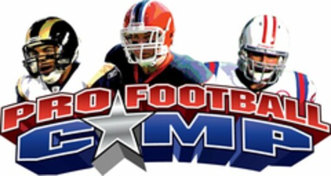 PRO FOOTBALL CAMP Logo (USPTO, 23.07.2010)