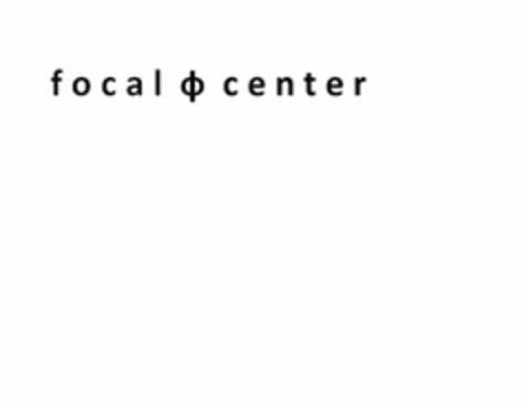 FOCAL CENTER Logo (USPTO, 17.09.2010)