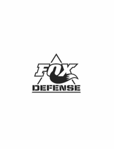 FOX DEFENSE Logo (USPTO, 28.09.2012)