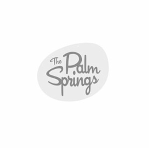 THE PALM SPRINGS Logo (USPTO, 21.03.2013)