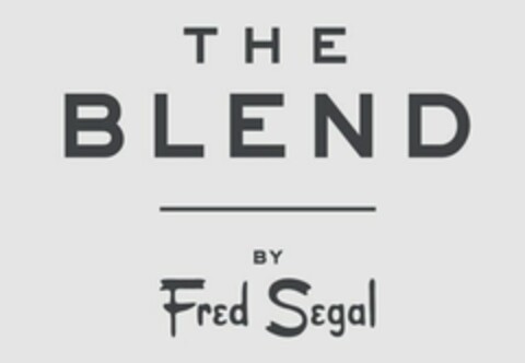 THE BLEND BY FRED SEGAL Logo (USPTO, 13.06.2013)