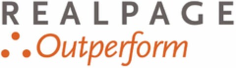 REALPAGE OUTPERFOM Logo (USPTO, 30.07.2013)