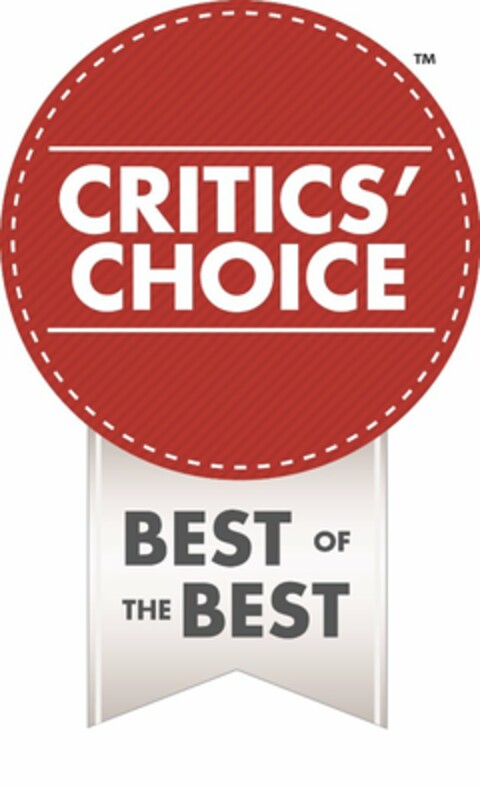 CRITICS' CHOICE BEST OF THE BEST Logo (USPTO, 08/09/2013)