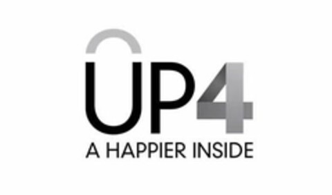 UP4 A HAPPIER INSIDE Logo (USPTO, 08/14/2013)