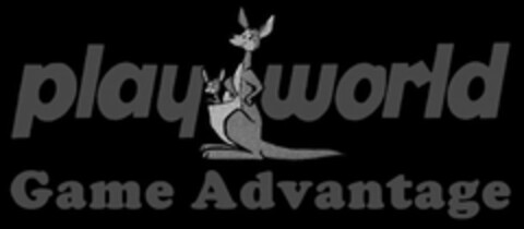 PLAY WORLD GAME ADVANTAGE Logo (USPTO, 24.09.2013)