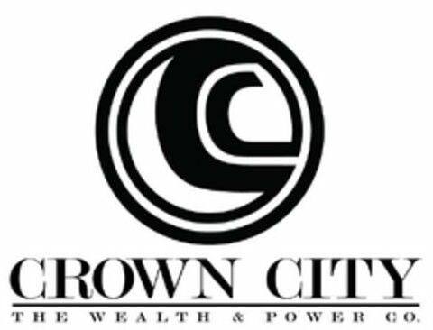 C CROWN CITY THE WEALTH & POWER CO. Logo (USPTO, 01/31/2014)