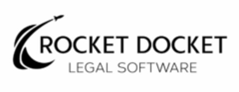 ROCKET DOCKET LEGAL SOFTWARE Logo (USPTO, 22.07.2014)