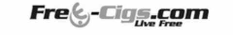 FREE-CIGS.COM LIVE FREE Logo (USPTO, 08.09.2014)