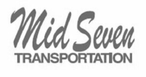 MID SEVEN TRANSPORTATION Logo (USPTO, 02/16/2015)