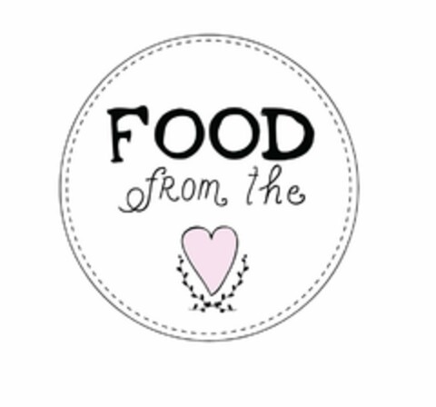 FOOD FROM THE HEART Logo (USPTO, 10.03.2015)