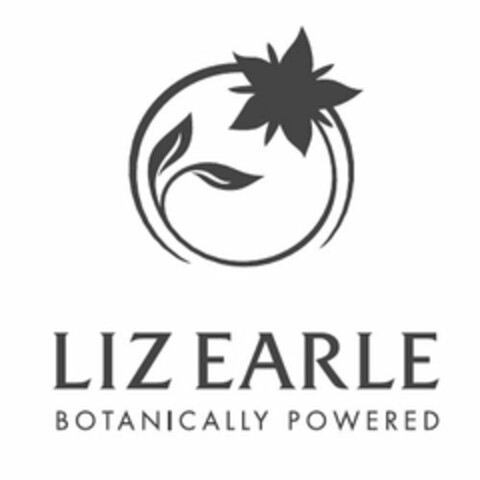 LIZ EARLE BOTANICALLY POWERED Logo (USPTO, 16.07.2015)