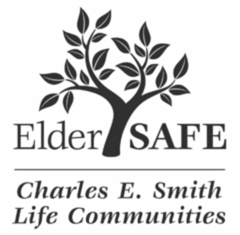 ELDERSAFE CHARLES E. SMITH LIFE COMMUNITIES Logo (USPTO, 07/22/2015)