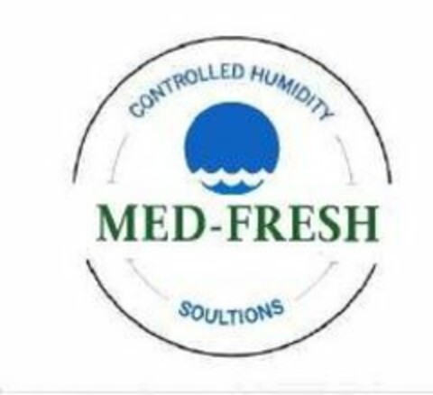 MED-FRESH CONTROLLED HUMIDITY SOLUTIONS Logo (USPTO, 09/29/2015)