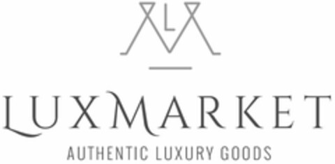 LM LUXMARKET AUTHENTIC LUXURY GOODS Logo (USPTO, 15.12.2015)