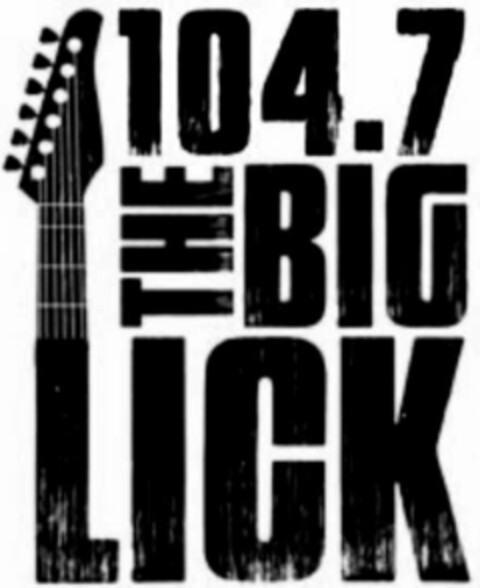 THE BIG LICK 104.7 Logo (USPTO, 19.01.2016)