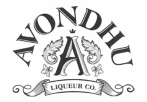 AVONDHU A LIQUEUR CO. Logo (USPTO, 12.02.2016)