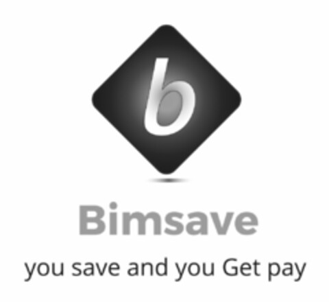 B BIMSAVE YOU SAVE AND YOU GET PAY Logo (USPTO, 26.02.2016)