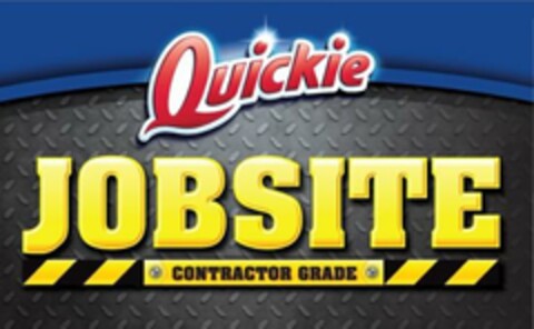 QUICKIE JOBSITE CONTRACTOR GRADE Logo (USPTO, 21.04.2016)