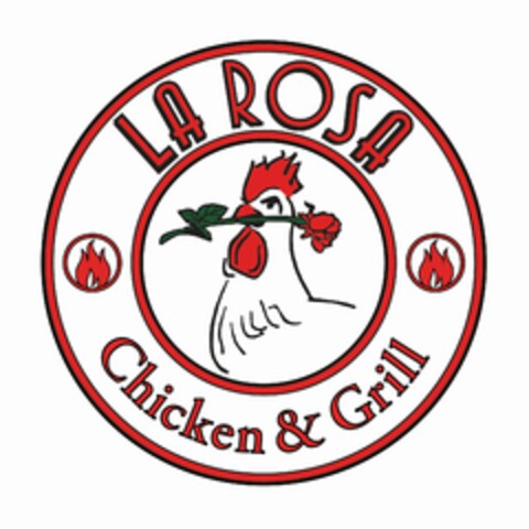 LA ROSA CHICKEN & GRILL Logo (USPTO, 16.03.2017)