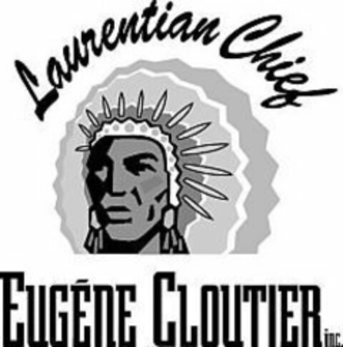 LAURENTIAN CHIEF EUGÈNE CLOUTIER INC. Logo (USPTO, 07/13/2017)